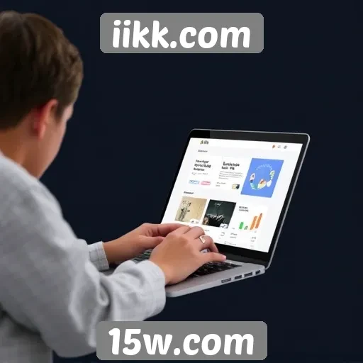 Experiência de usuário aprimorada no site iikk.com
