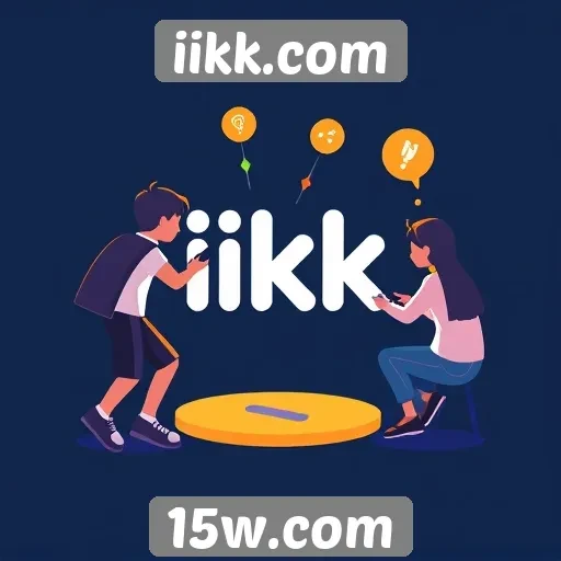 Plataforma iikk.com inclui recursos de socialização para jogadores